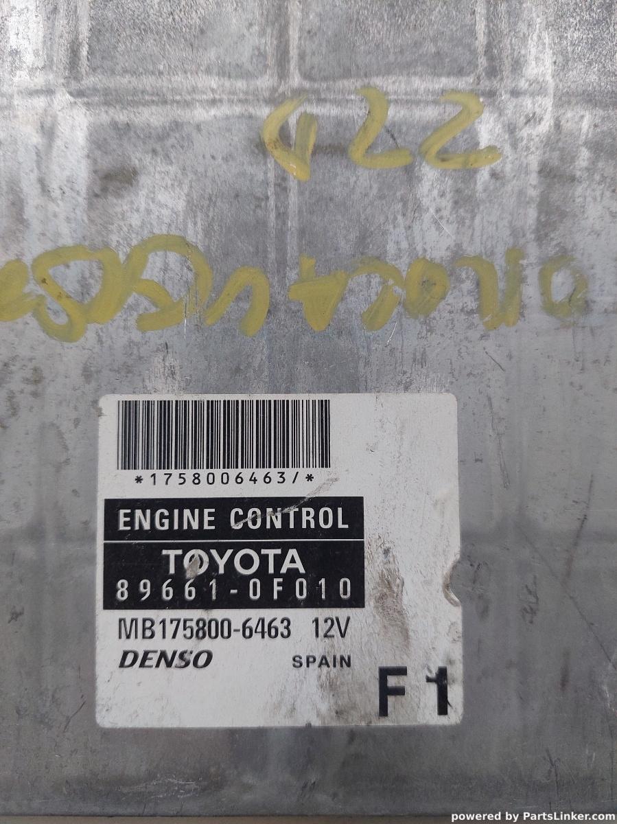 Calculator ECU TOYOTA COROLLA Verso (_E12_) [ 2001 - 2004 ] OEM 896610f010 – foto 2