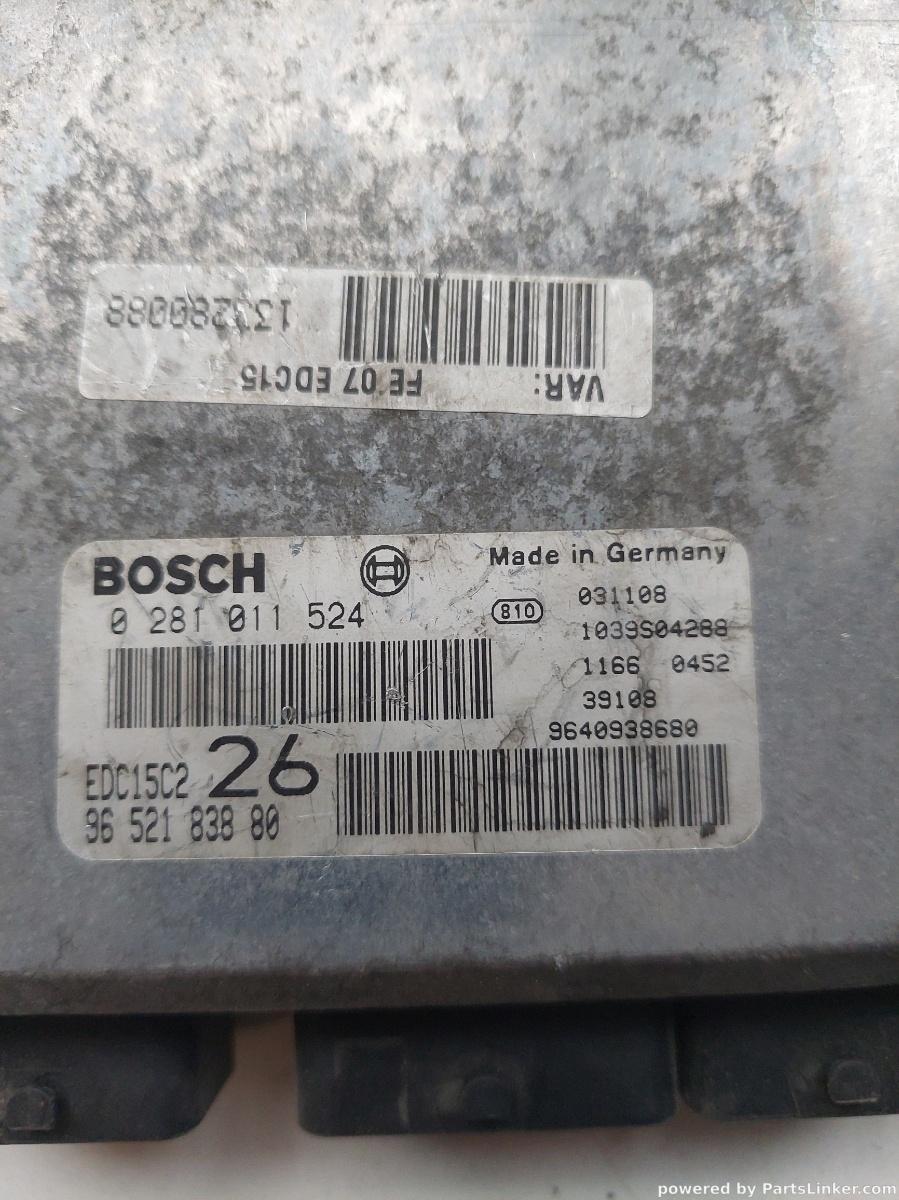 Calculator ECU CITROËN C5 II (RC_) [ 2004 - > ] OEM 0281011524 – foto 2
