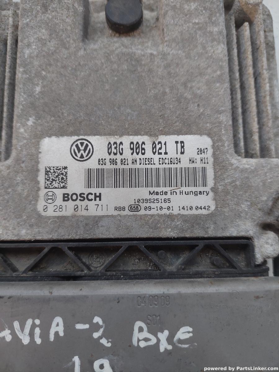 Calculator ECU SKODA OCTAVIA II Combi (1Z5) [ 2004 - 2013 ] OEM 03g906021tb – foto 2