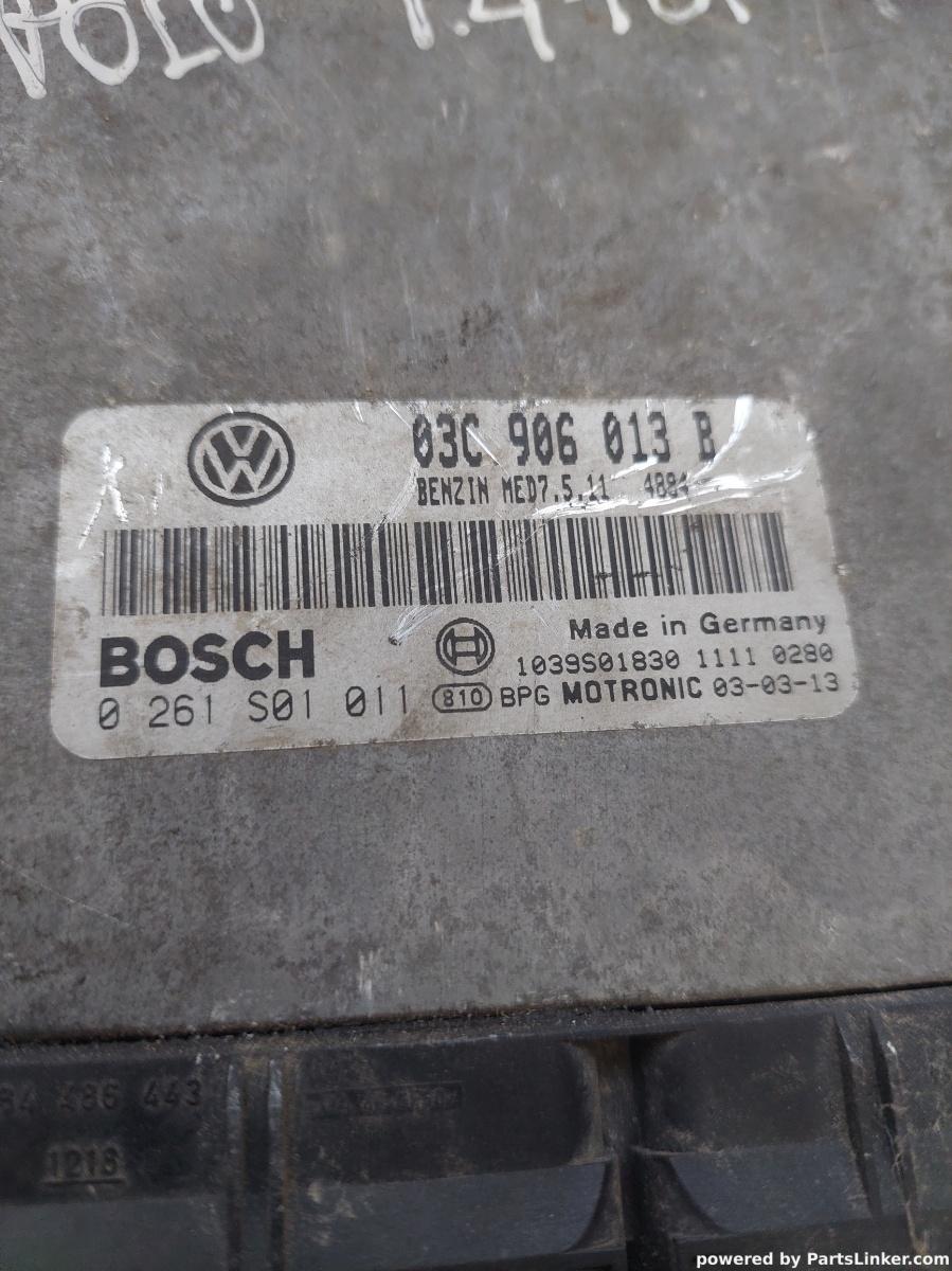 Calculator ECU VOLKSWAGEN POLO CLASSIC (6KV2) [ 1995 - 2009 ] OEM 03c906013b – foto 2