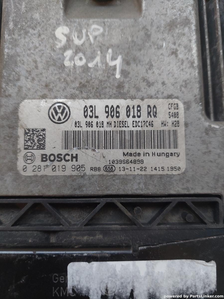 Calculator ECU SKODA SUPERB (3T4) [ 2008 - 2015 ] OEM 03i906018rq – foto 2