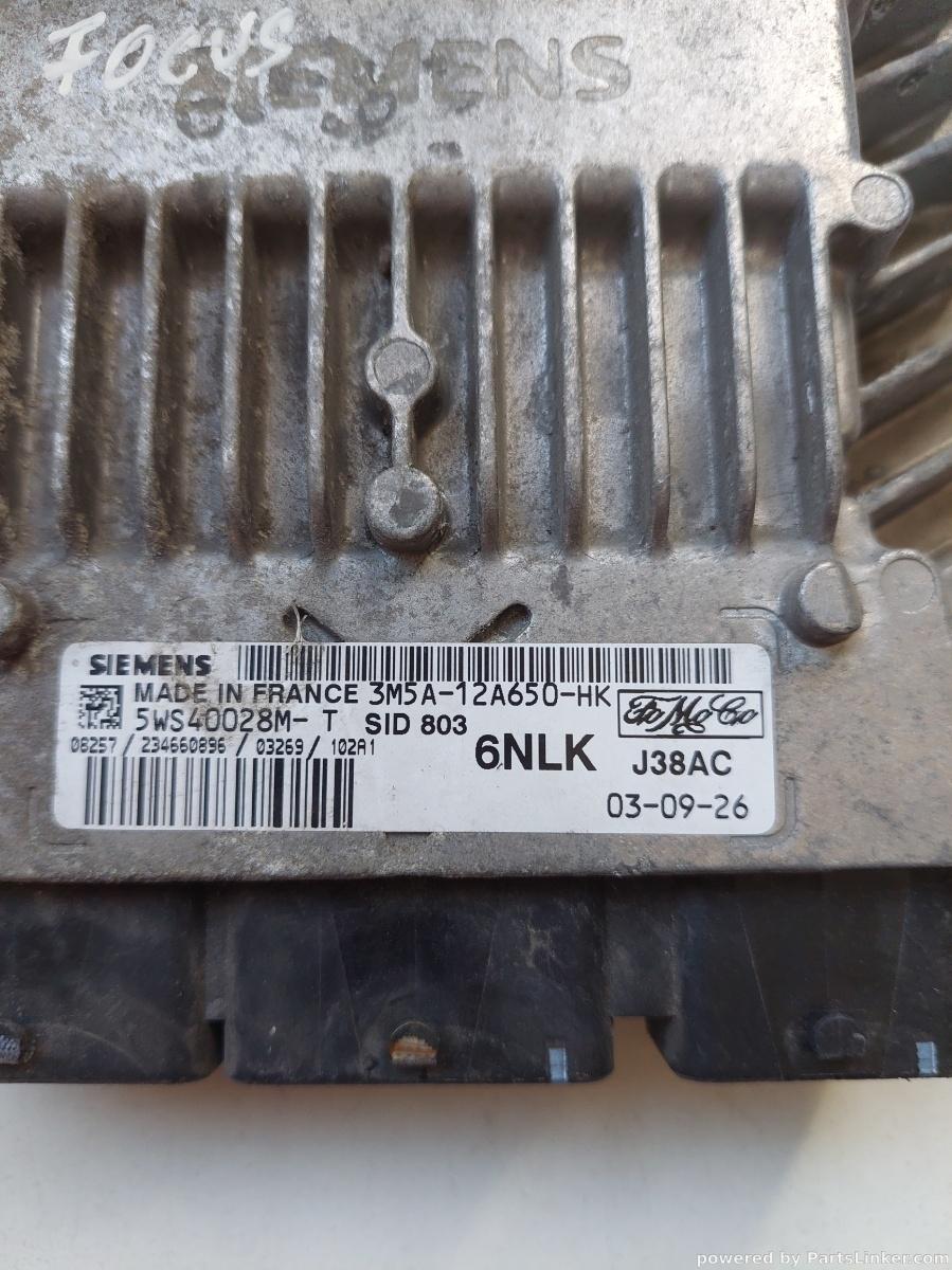 Calculator ECU FORD FOCUS C-MAX (DM2) [ 2003 - 2007 ] OEM 5ws40028m – foto 2