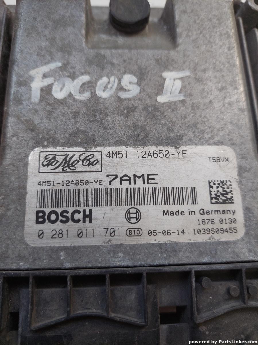 Calculator ECU FORD FOCUS II Saloon (DA_, FCH, DH) [ 2005 - > ] OEM 0281011701 – foto 2