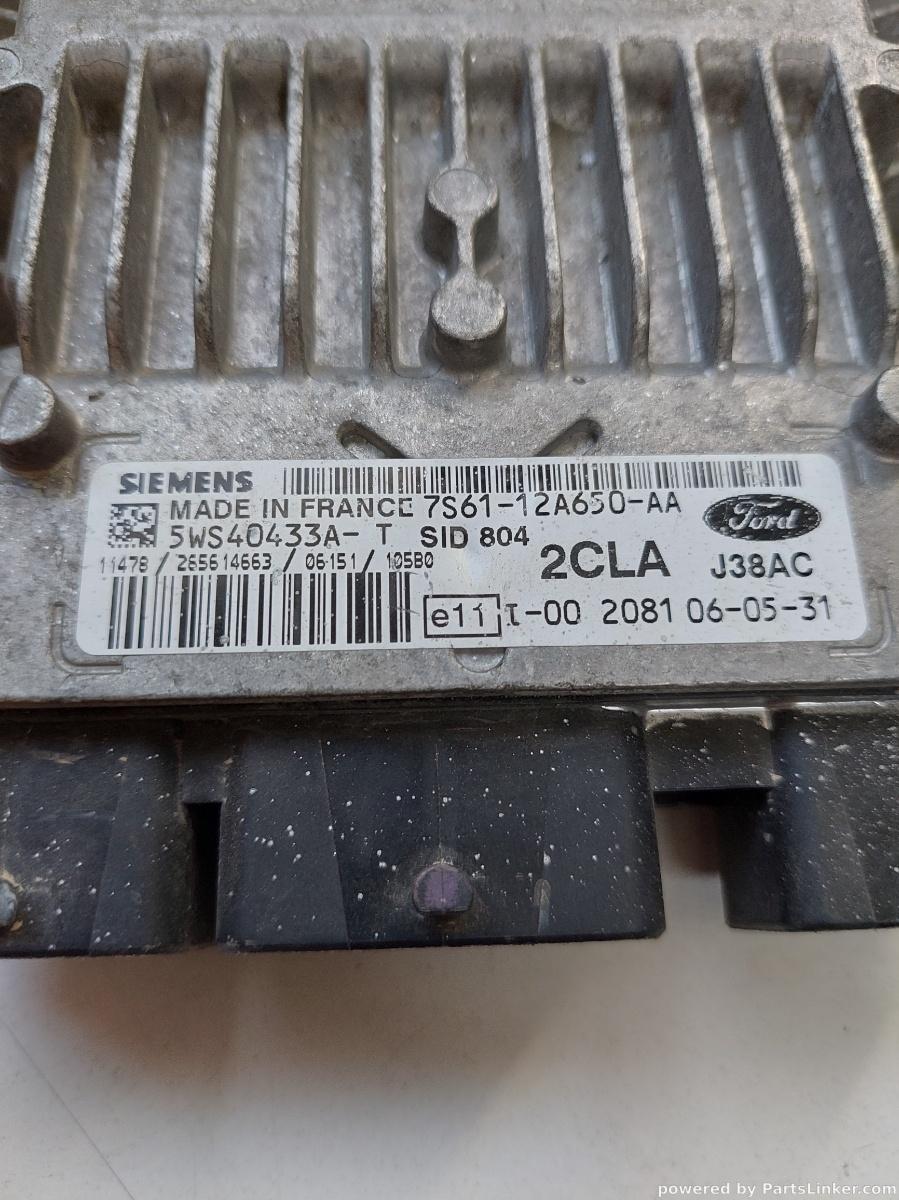 Calculator ECU FORD FIESTA V Van [ 2002 - 2008 ] OEM 5ws40433a – foto 2