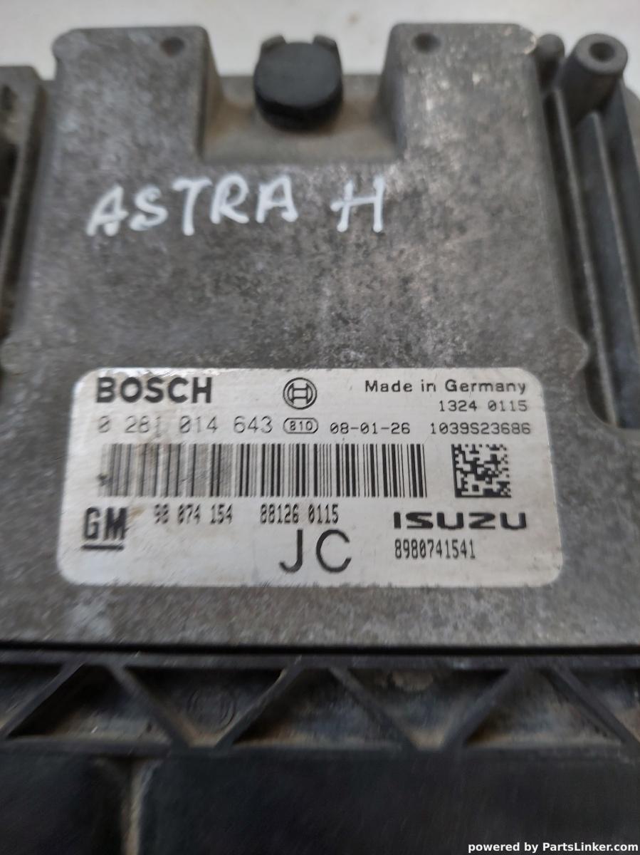 Calculator ECU OPEL ASTRA H GTC (L08, A04) [ 2005 - 2010 ] OEM 0281014643 – foto 2