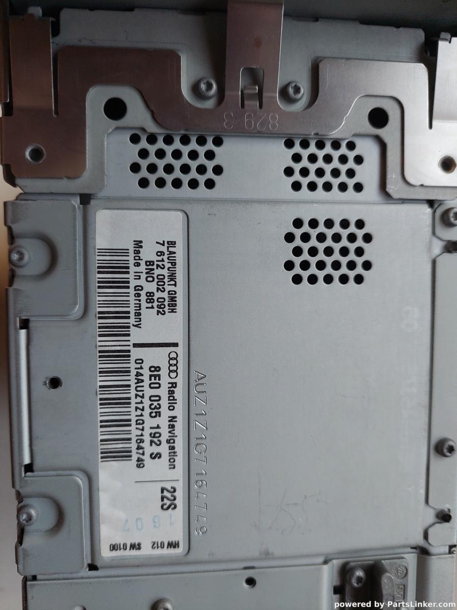 Navigatie auto AUDI A4 III (8EC, B7) [ 2004 - 2008 ] OEM 8e0035192s – foto 3