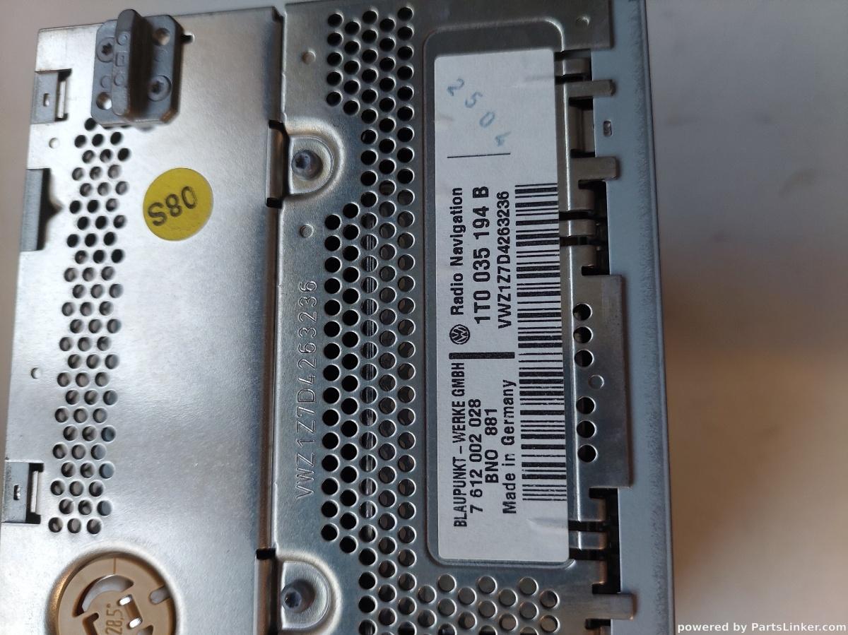 Navigatie auto VOLKSWAGEN GOLF V (1K1) [ 2003 - 2009 ] OEM 1t0035194b – foto 3