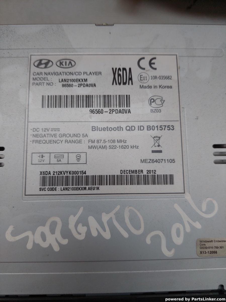 Navigatie auto KIA SORENTO III (UM) [ 2015 - > ] OEM Lan2100ekxm – foto 3