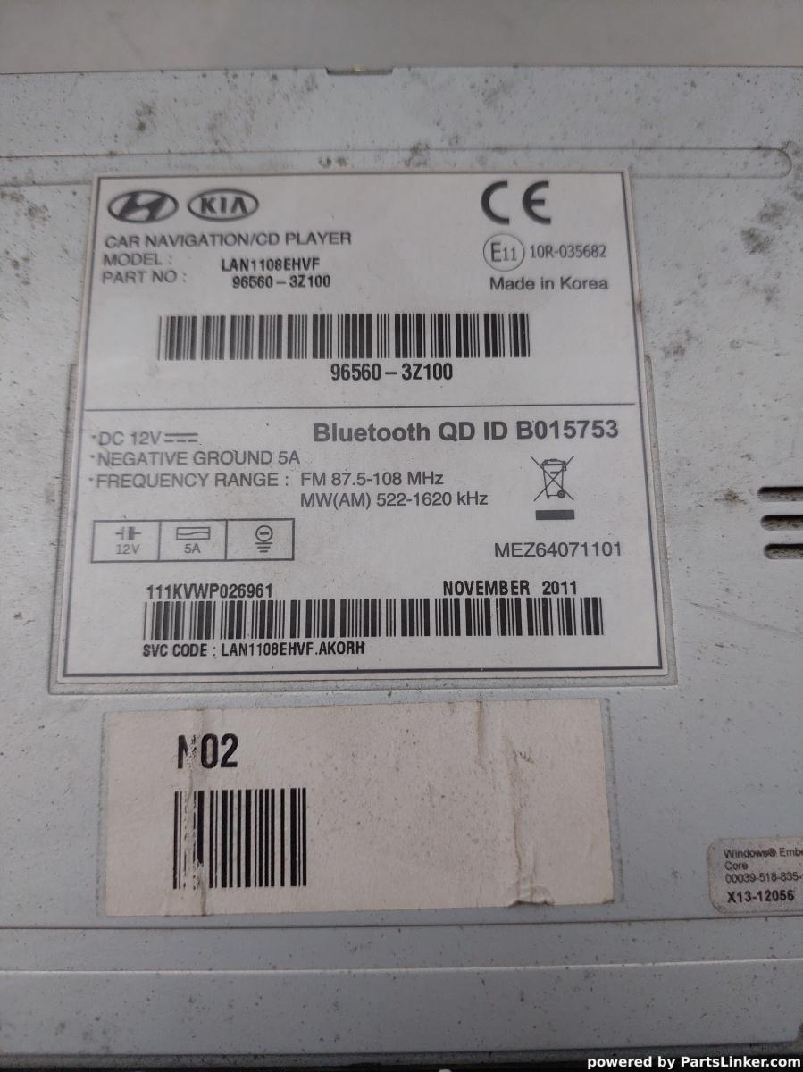 Navigatie GPS HYUNDAI i40 (VF) [ 2012 - > ] OEM Lan1108ehvf – foto 3