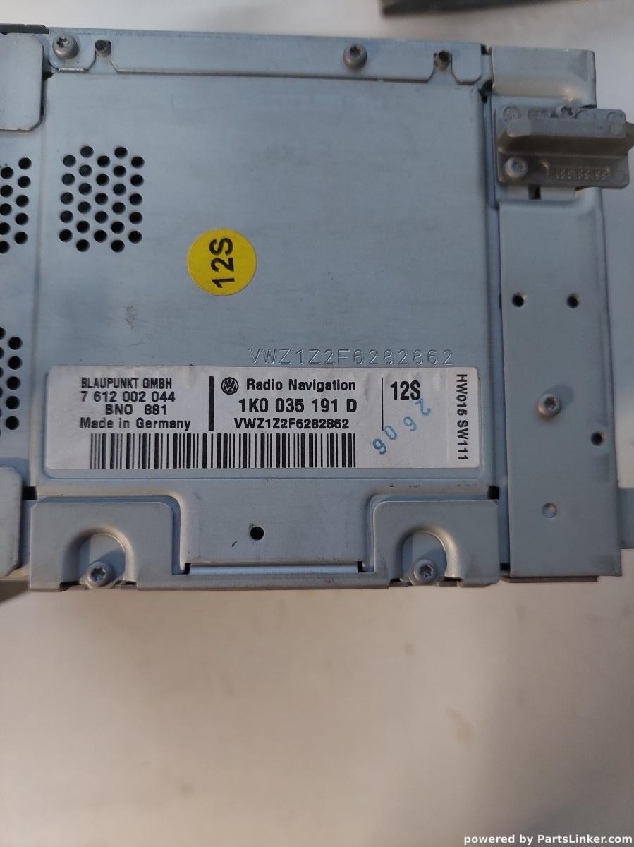 CD player auto VOLKSWAGEN PASSAT (3B3) [ 2000 - 2005 ] OEM 1k0035191dd – foto 3