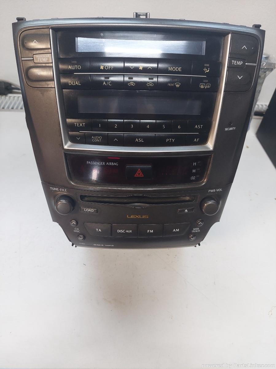 CD player auto LEXUS GS III (GRS19_, UZS19_, URS19_) [ 2005 - 2012 ] OEM 8612053370