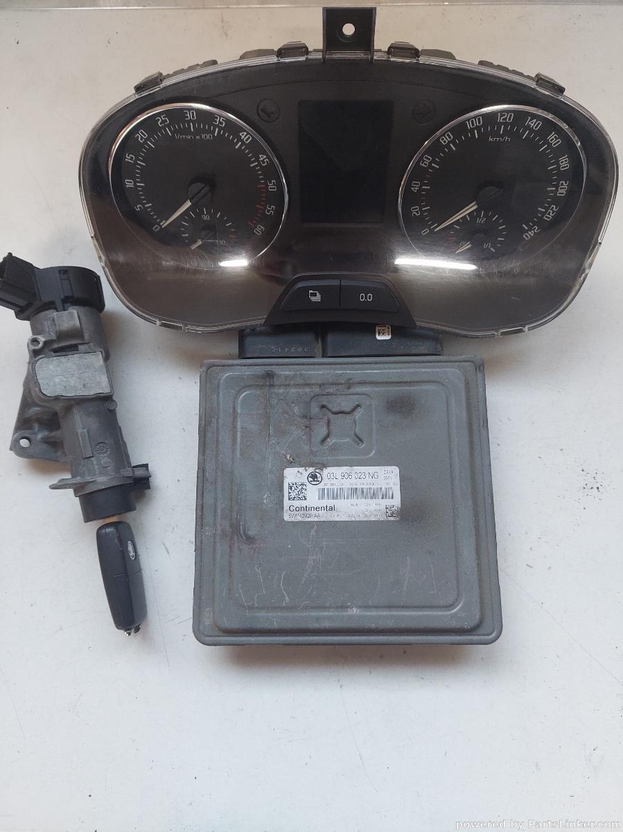 Kit pornire SKODA FABIA II (542) [ 2006 - 2014 ] TDI (CAYA) 55KW|75HP Continental 5wp42929aa OEM 03l906023ng