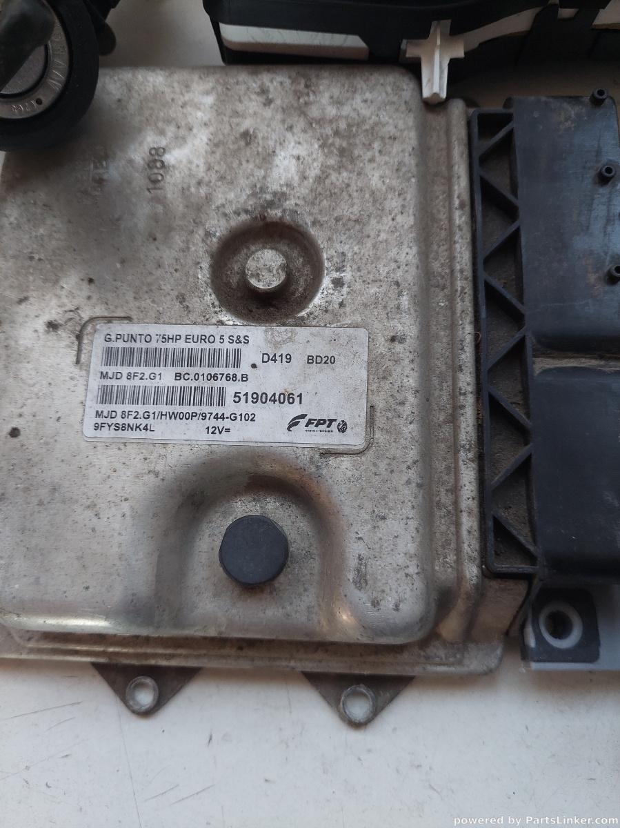 Kit pornire FIAT GRANDE PUNTO (199_) [ 2005 -> ] 1.3 D Multijet (199 A2.000) 68KW|92HP FPT 9fys8nk4l OEM 51904061 – foto 2