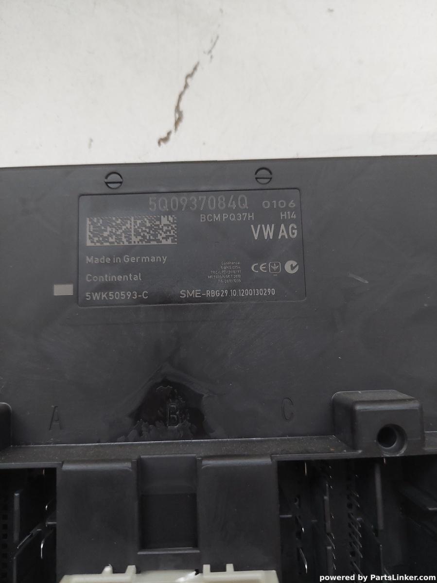 Modul confort VOLKSWAGEN GOLF VAN VII Variant (BA5) [ 2013 - 2017 ] OEM 5q0937084a – foto 2