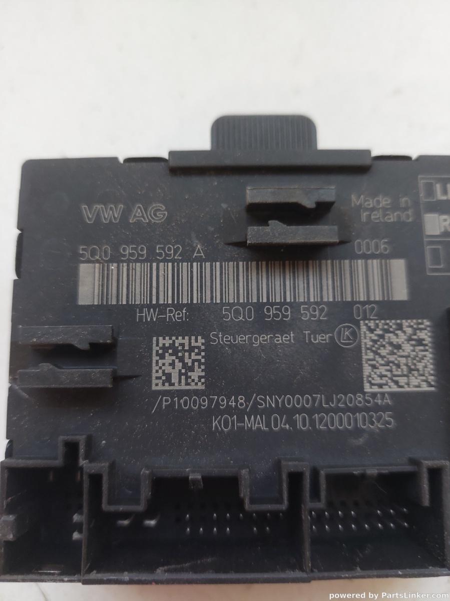 Modul usa  dreapta fata VOLKSWAGEN GOLF 7 Variant (BA5) [ 2013 - 2017 ] OEM 5q0959592a – foto 2