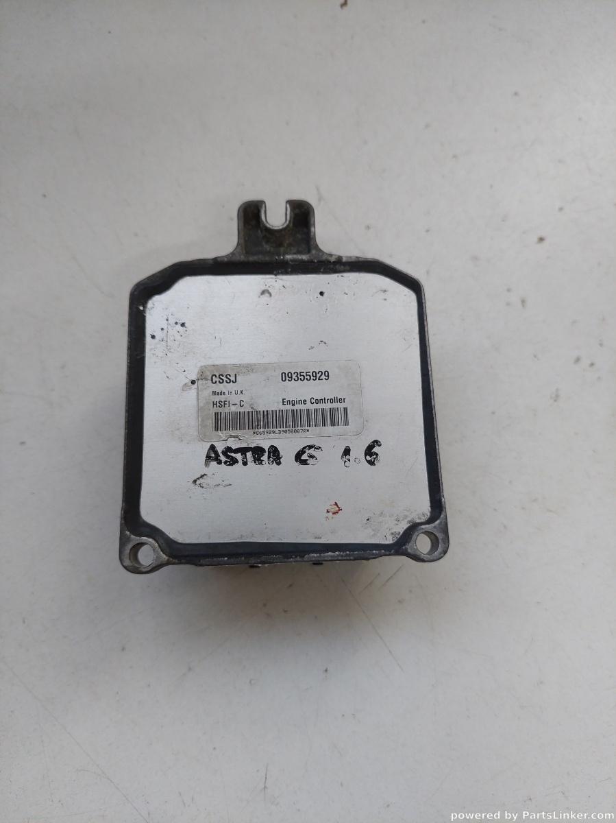 Calculator ECU OPEL ASTRA G Estate (F35_, T98) [ 1998 - 2009 ] OEM 09355929