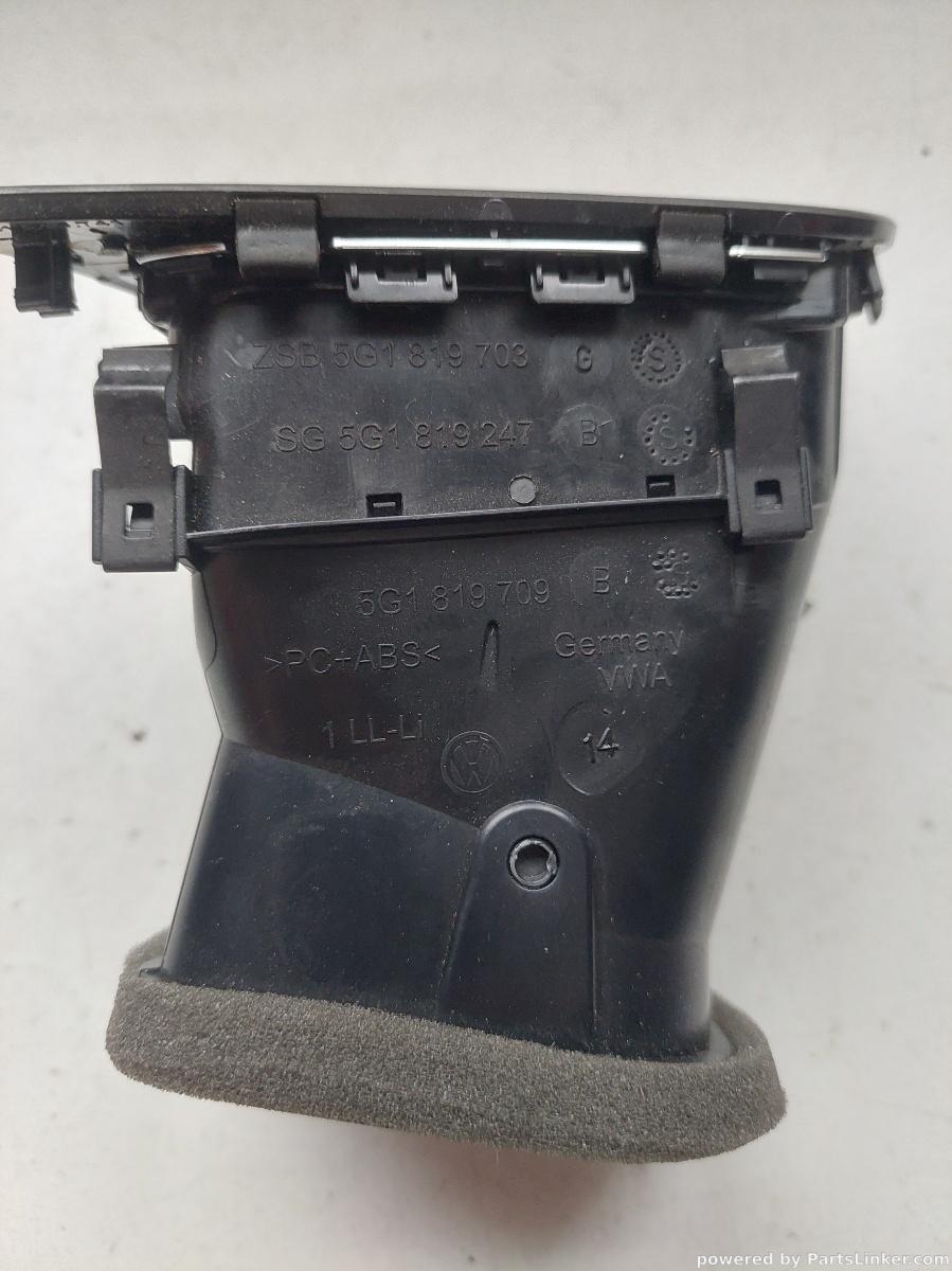 Guri ventilatie stanga fata VOLKSWAGEN GOLF 7 (BA5) [ 2013 - 2017 ] OEM 5g1819703h – foto 2