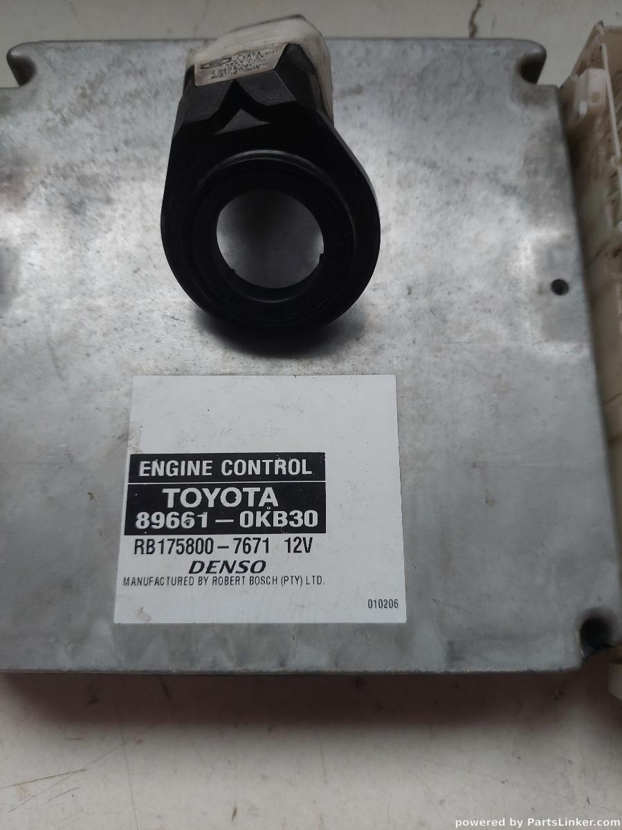 Kit pornire TOYOTA HILUX 2.5 2007 75kw cod ecu Denso Rb1758007671 OEM 896610kb30 – foto 2
