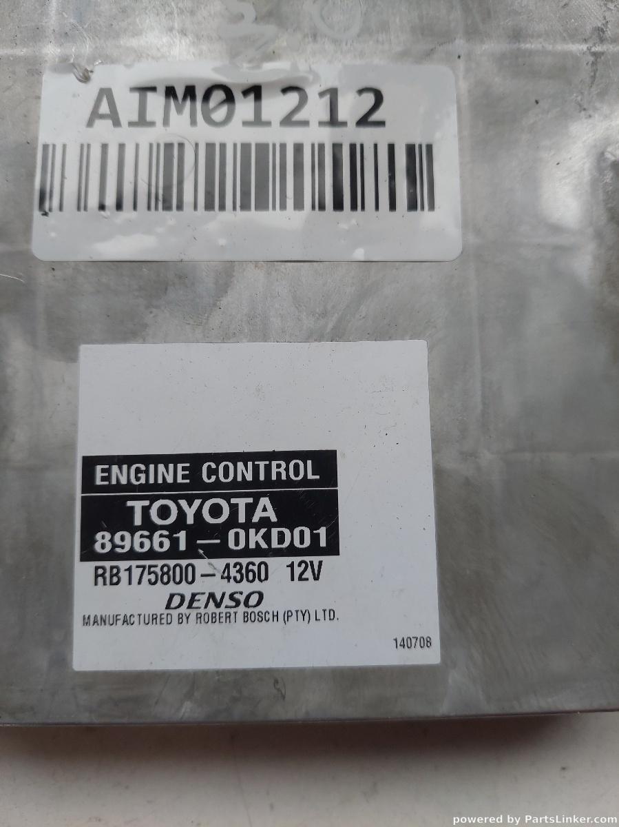 Kit pornire TOYOTA HILUX VII Pickup _N1_, _N2_, _N3_ 2004 -> Denso 1758004360 896610kd01 – foto 2