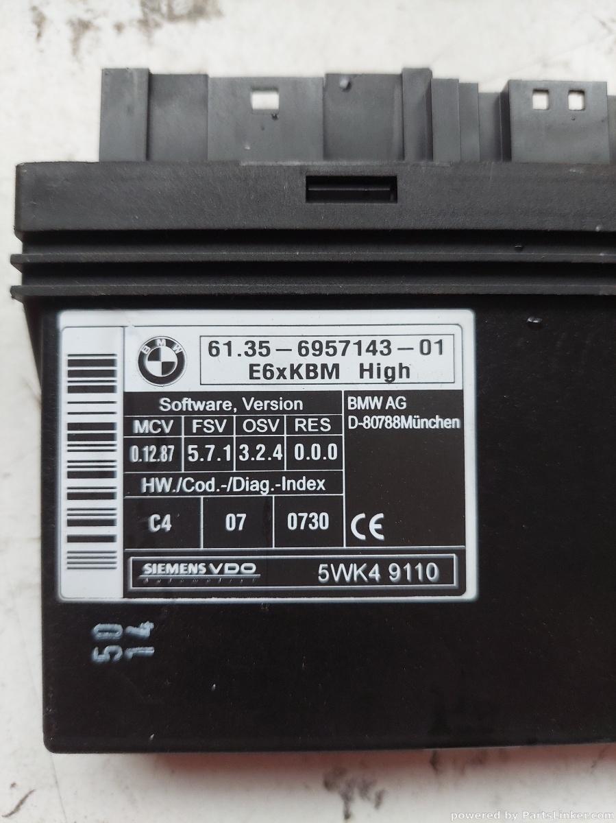 Calculator confort BMW 5 (E60) [ 2001 - 2010 ] OEM 6957143 – foto 2