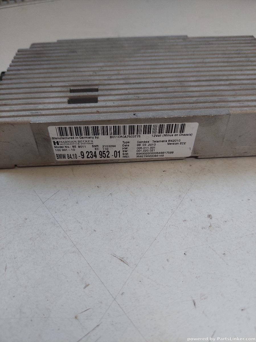 Modul bluetooth BMW 7 V (F01, F02, F03, F04) [ 2008 - 2015 ] ActiveHybrid 7 (N55 B30 A) 235KW|320HP OEM 923495201 – foto 2