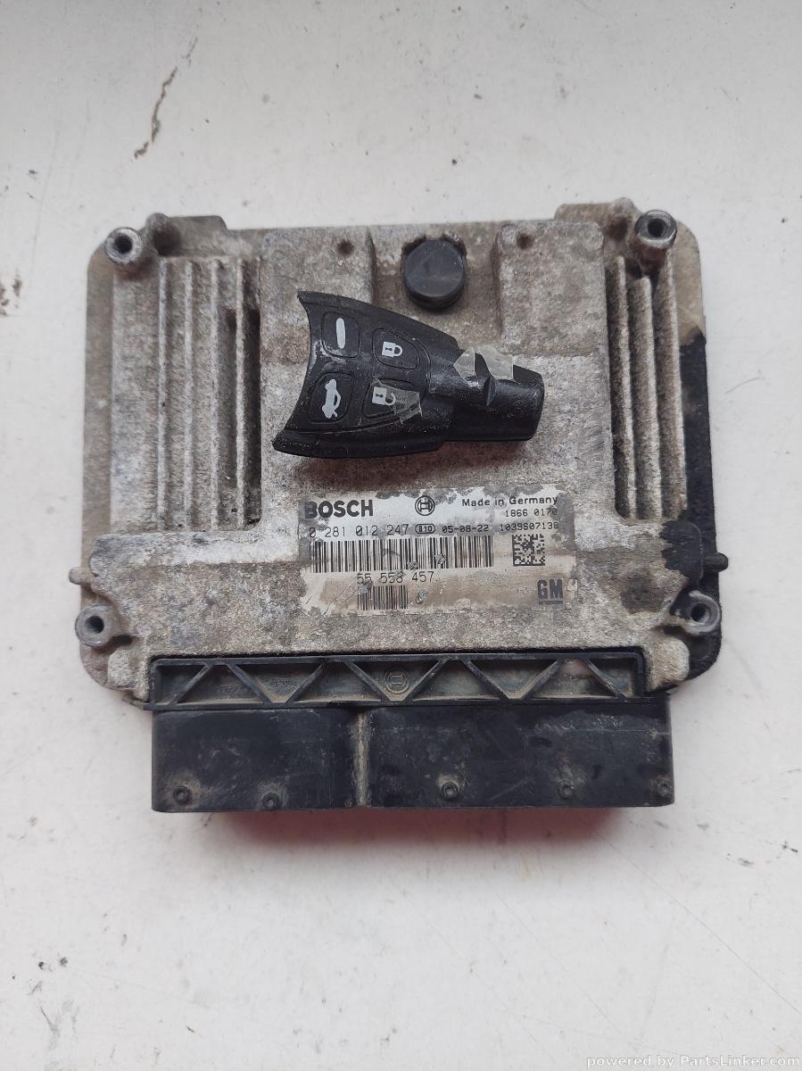 Calculator ECU SAAB 9-3 YS3F 2002 - 2015 1.9 TiD Z 19 DTH BOSCH 55558458 0281012247