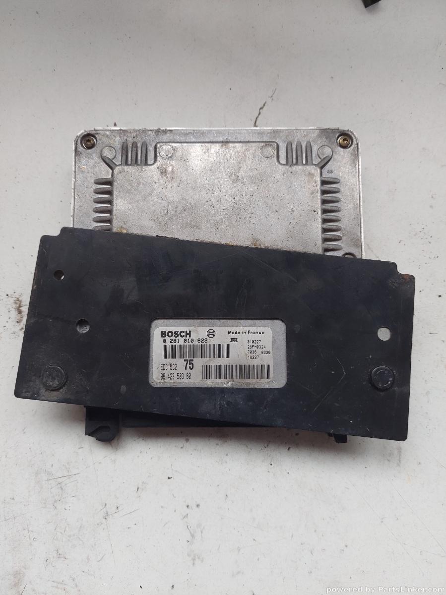 Calculator ECU PEUGEOT 406 (8B) [ 1995 - 2005 ] HDi (4HX (DW12TED4/FAP)) 98KW|133HP BOSCH 9642350380 OEM 0281010623