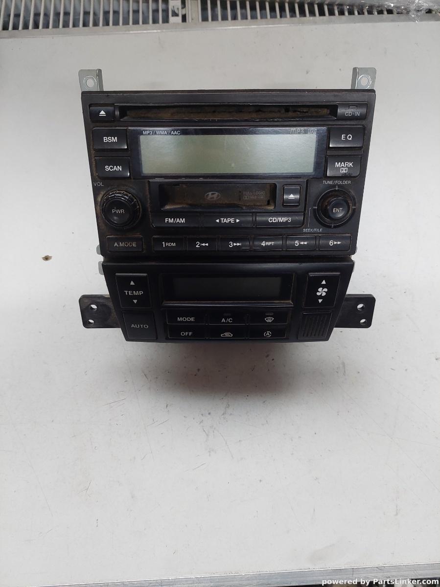 CD player auto HYUNDAI TUCSON (JM) [ 2004 - 2010 ] OEM E3k5900217