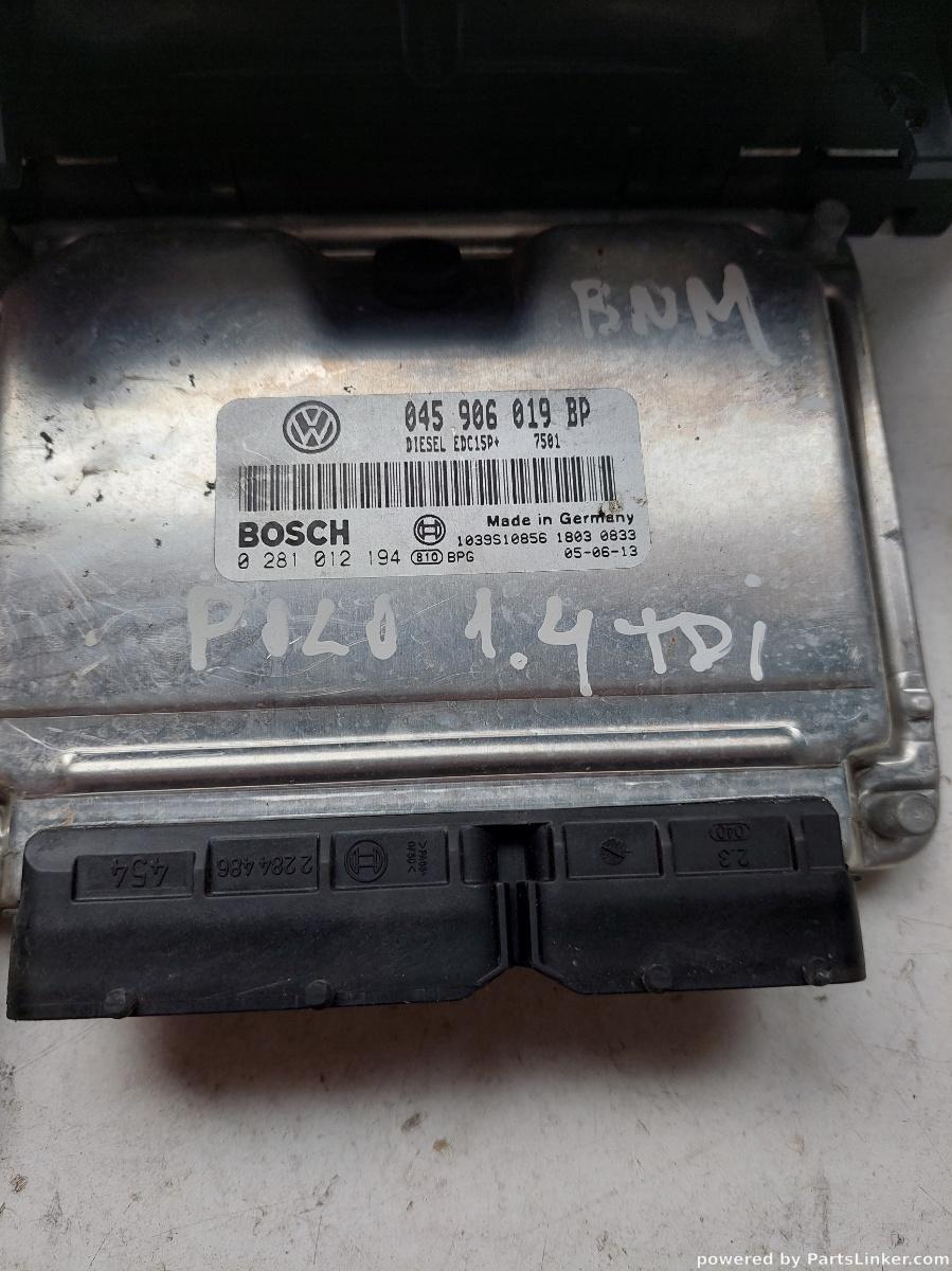 Kit pornire VOLKSWAGEN POLO (9N_) [ 2001 - 2012 ] TDI (BNM, BWB) 51KW|70HP BOSCH 0281012194 OEM 045906019bp – foto 2