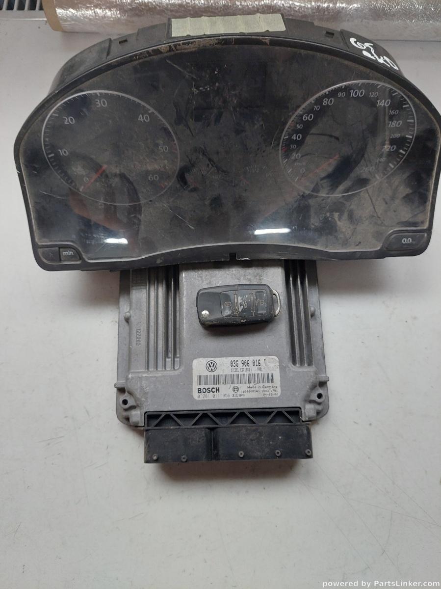 Kit pornire VOLKSWAGEN GOLF V (1K1) [ 2003 - 2009 ] TDI (BKC, BLS, BXE) 77KW|105HP BOSCH 0281011956 OEM 03g906016t