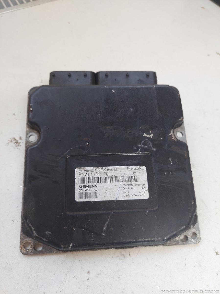 Calculator ECU MERCEDES-BENZ CLK (C208) [ 1997 - 2003 ] 200 Kompressor (M 111.956) 120KW|163HP SIEMENS 5wk90507 OEM A2711539179
