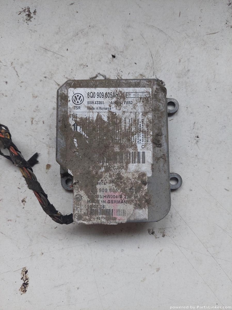 Calculator airbag VOLKSWAGEN CADDY (6K9, 9E7, 9E9) [ 2002 - 2009 ] OEM 6q0909650ah