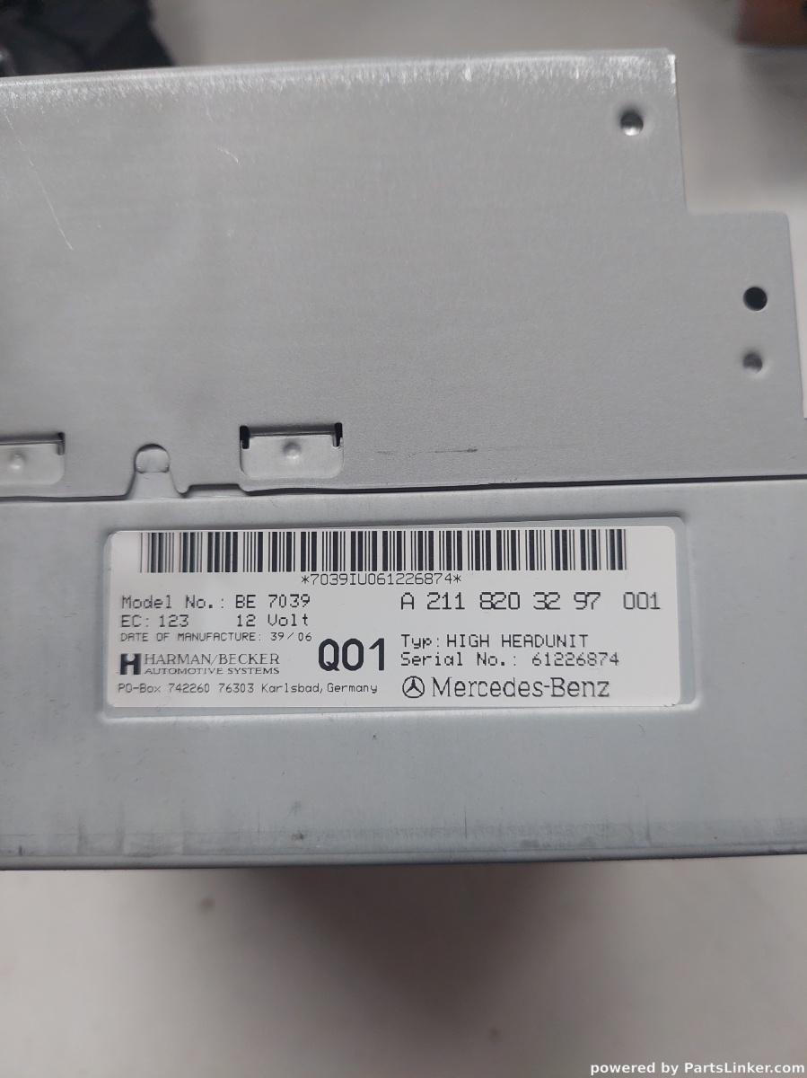 Navigatie Navi MERCEDES-BENZ E-CLASS (W211) [ 2002 - 2009 ] OEM A2118203297 – foto 3
