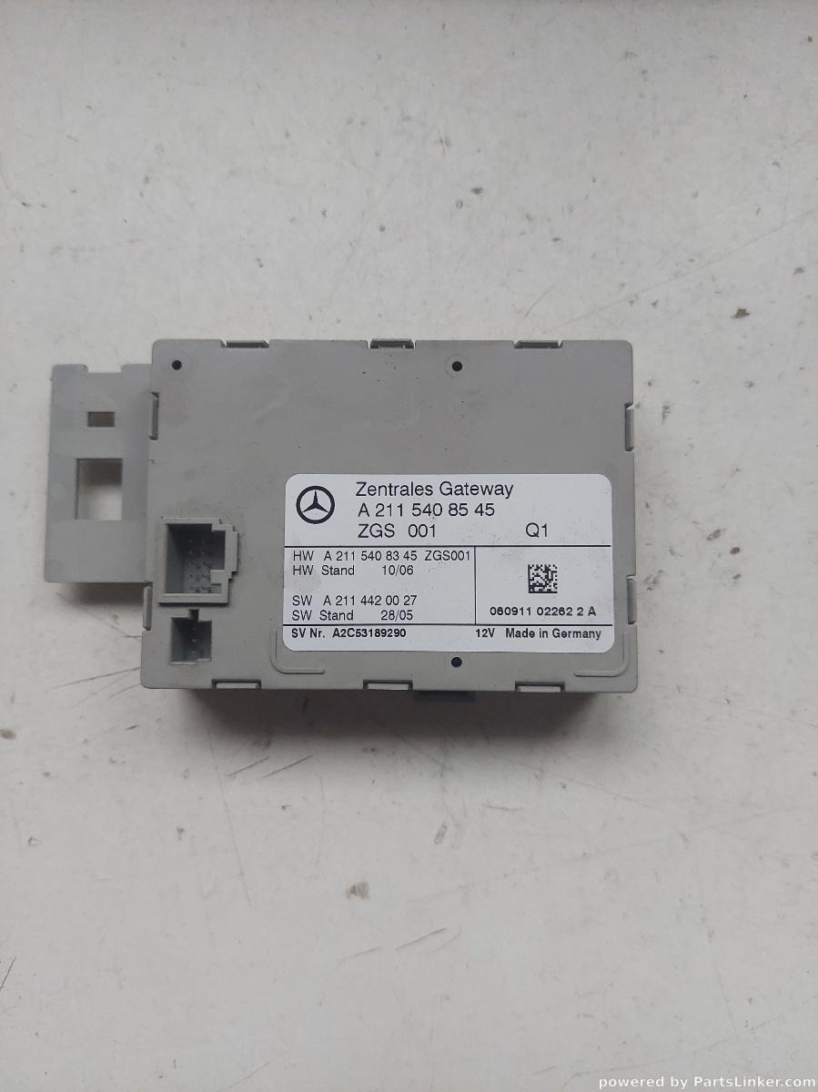 Modul gateway MERCEDES-BENZ E-CLASS W211 2002 - 2009 A2115408545