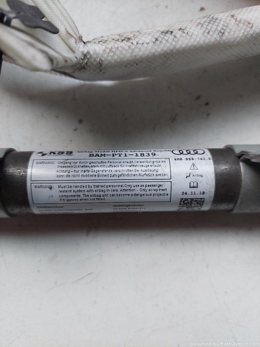 Airbag cortina  dreapta fata AUDI A8 III (4H2, 4H8, 4HC, 4HL) [ 2009 - 2018 ] OEM 4h0880742e – foto 2