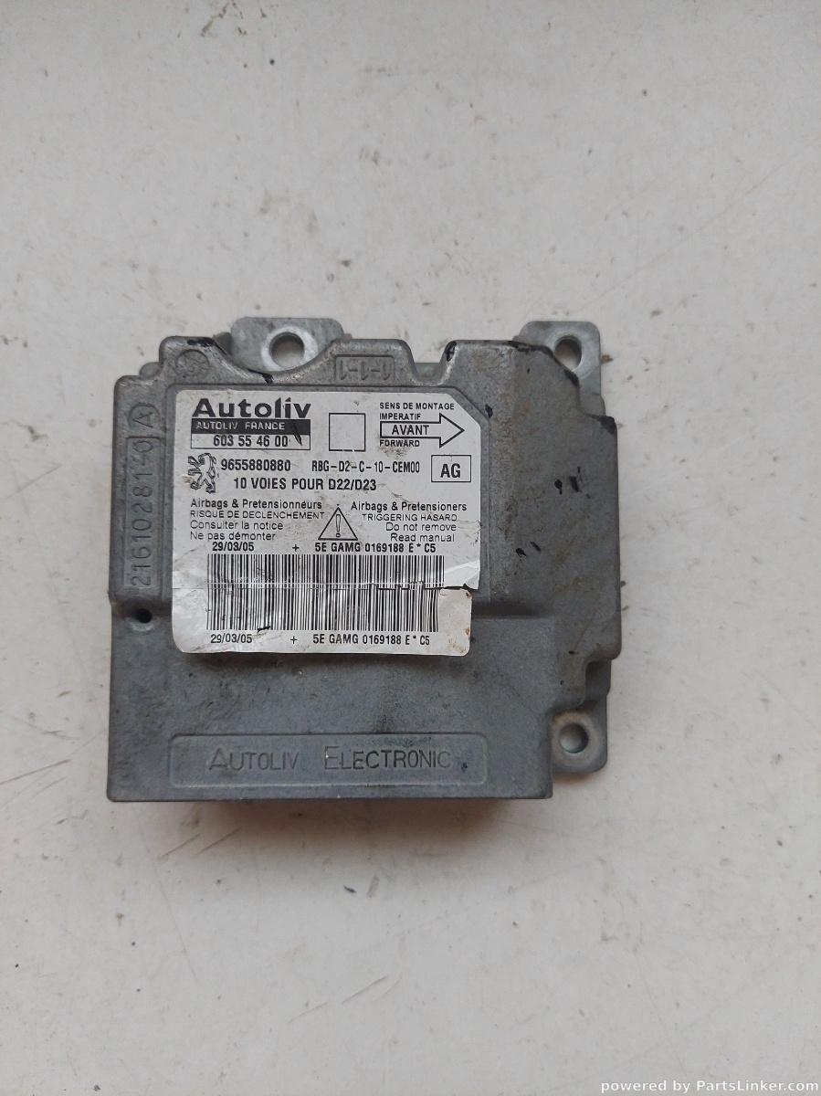 Calculator airbag PEUGEOT 407 SW (6E_) [ 2004 - 2010 ] OEM 9655880880
