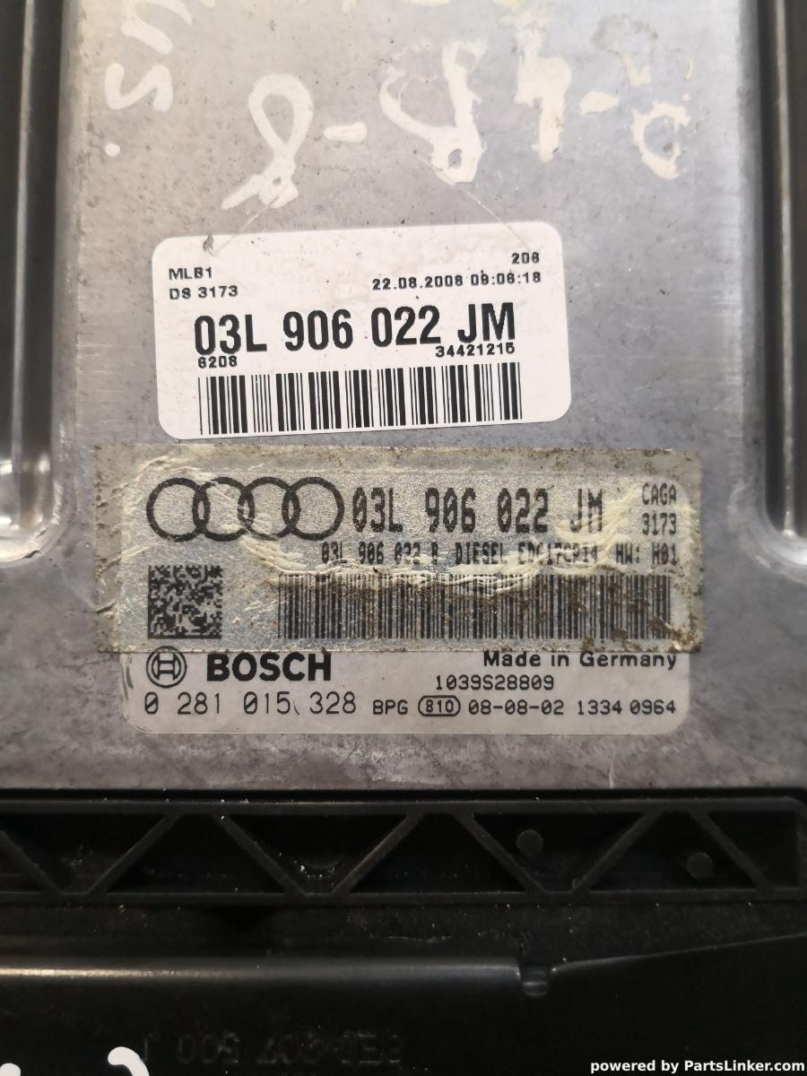 Calculator ECU AUDI A4 IV (8K2, B8) [ 2007 - 2015 ] TDI (CAGA, CJCA, CMEA, CMFA) 105KW|143HP BOSCH 0281015328 OEM 03l906022 – foto 2