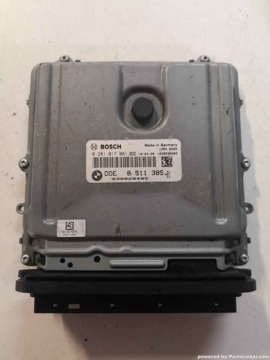 Calculator ECU BMW 5 (F10) [ 2009 - 2016 ] BOSCH Dde8511385 OEM 0281017081