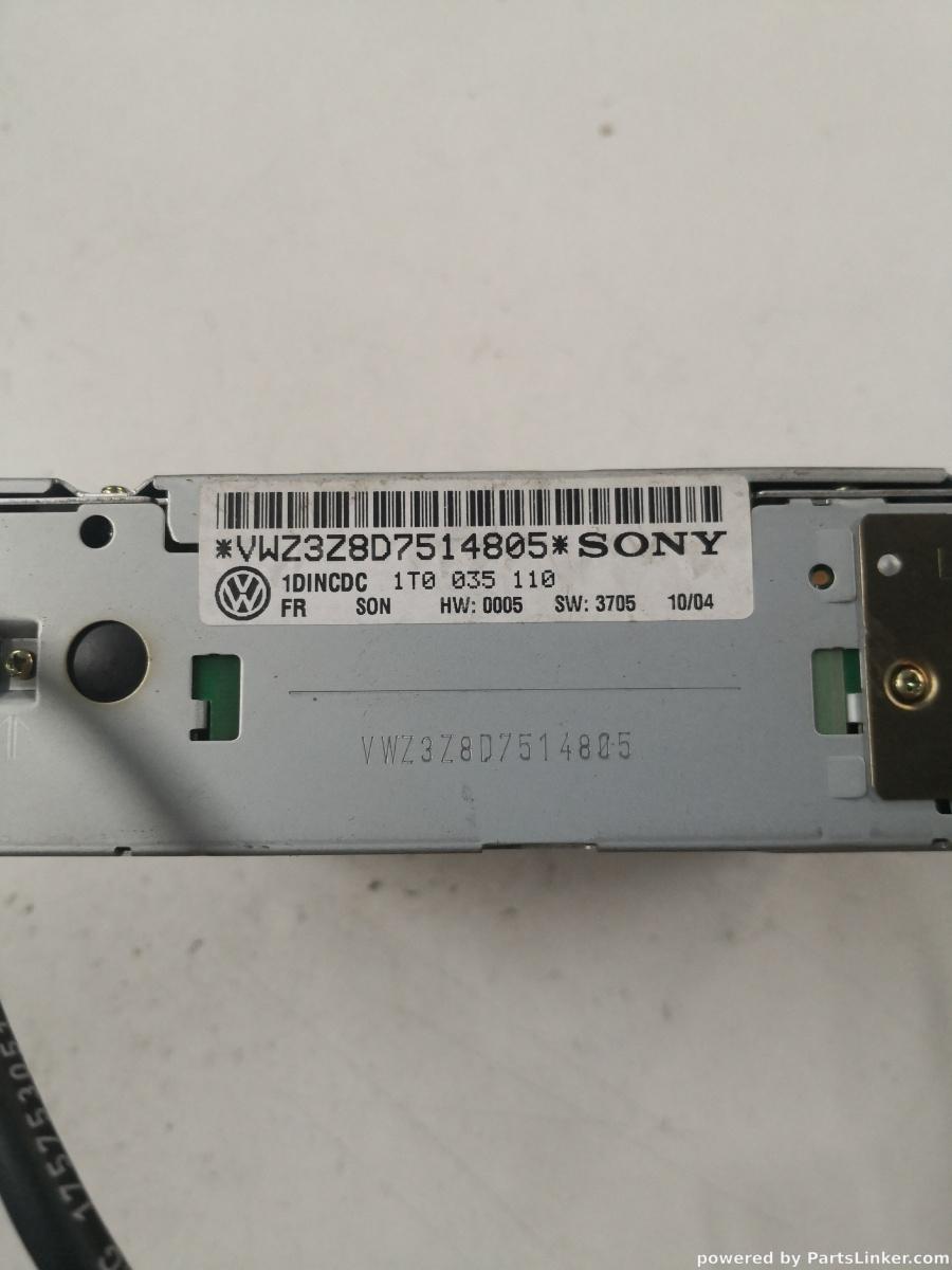 Magazie CD VOLKSWAGEN TOURAN (1T1, 1T2) [ 2003 - 2010 ] OEM 1t0035110 – foto 3
