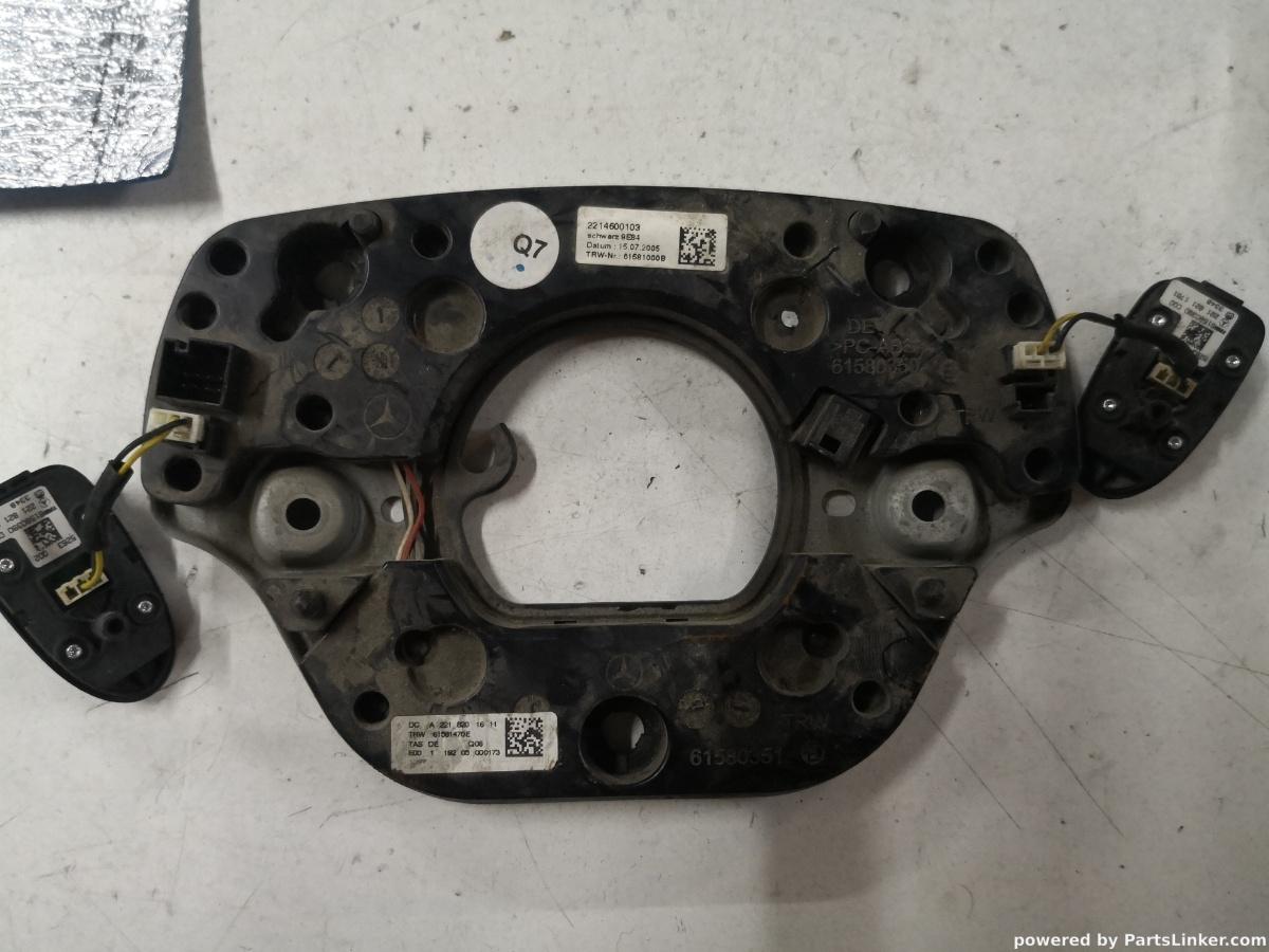 Modul comenzi volan MERCEDES-BENZ S-CLASS II (W221, C215) [ 2005 - 2013 ] OEM 61580351 – foto 2