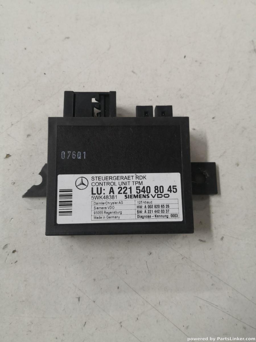 Senzor presiune pneuri MERCEDES-BENZ S-CLASS II (W221, C215) [ 2005 - 2013 ] OEM A2215408045
