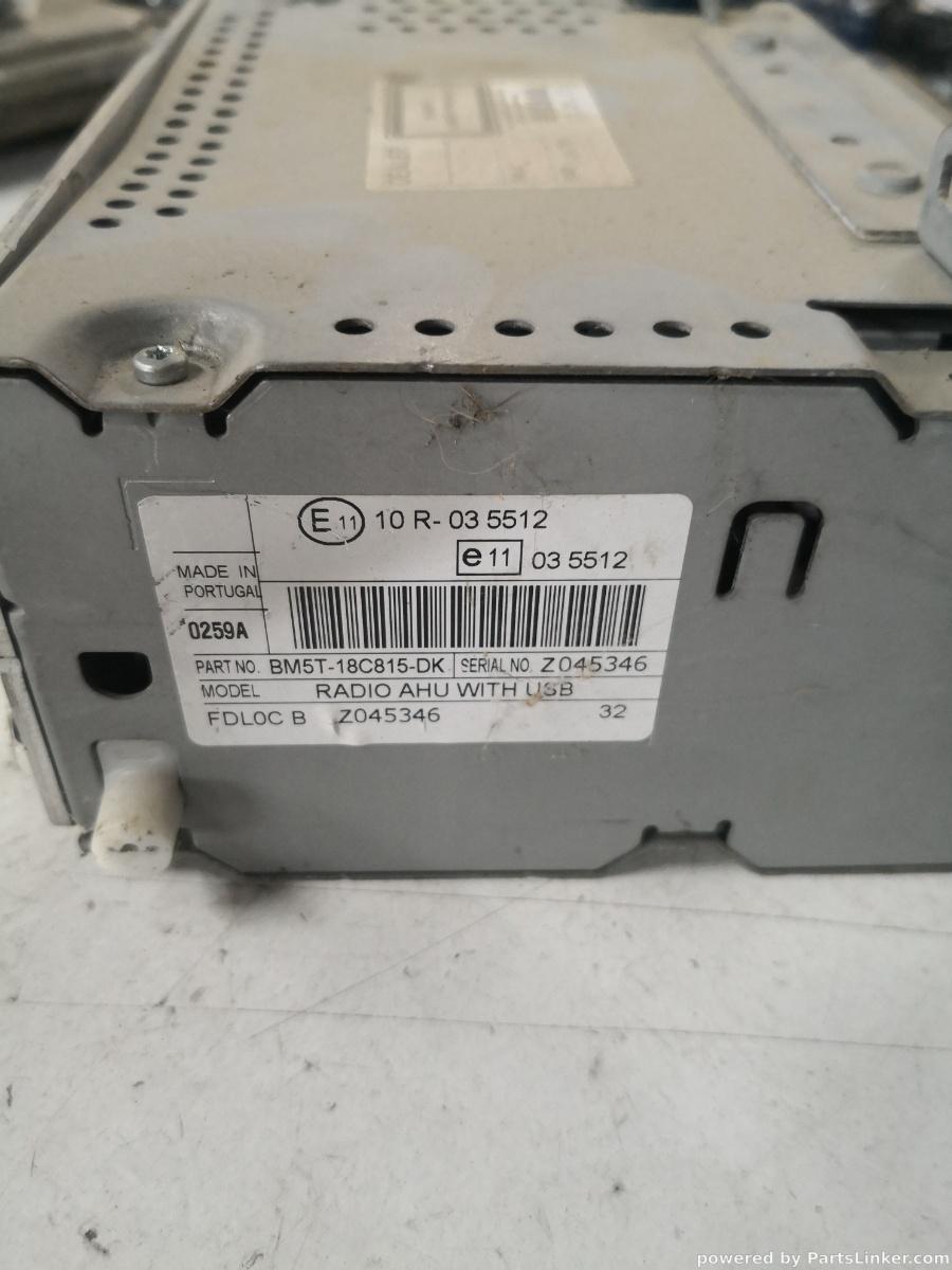 CD player auto FORD FOCUS III Saloon [ 2010 - > ] OEM Bm5t18c815dk – foto 2