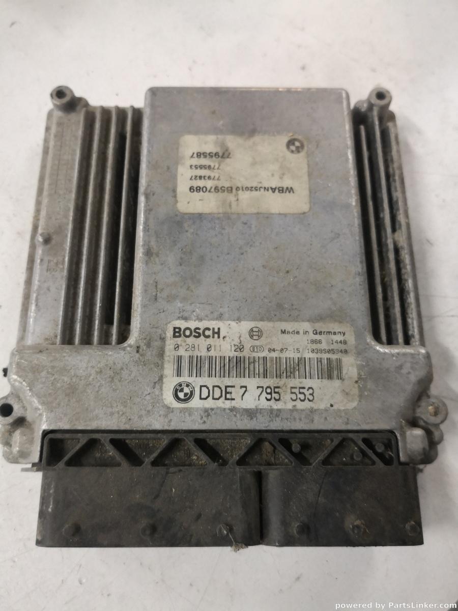 Calculator ECU BMW 5 (E60) [ 2001 - 2010 ] 520 d (N47 D20 A, N47 D20 C) 130KW|177HP BOSCH Dde7795553 OEM 0281011120