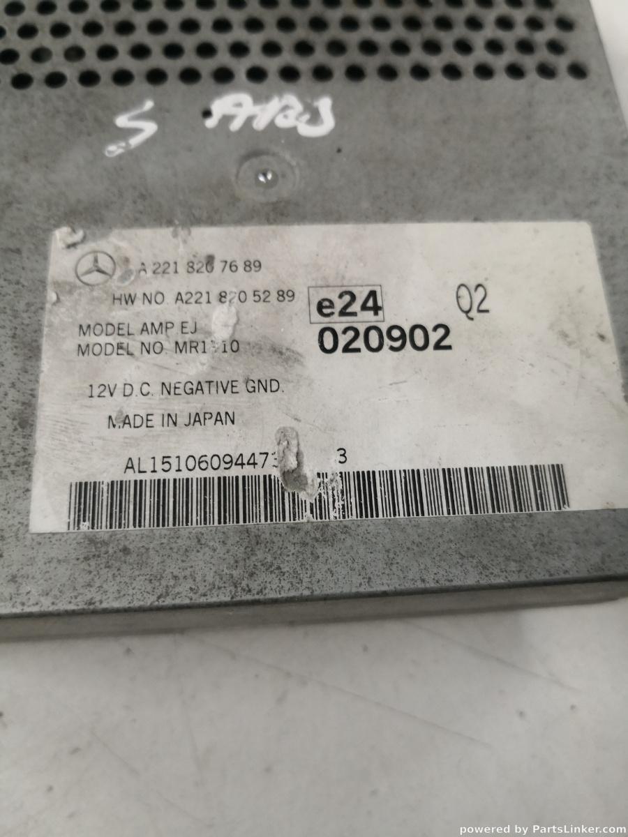 Amplificator audio MERCEDES-BENZ S-CLASS II (W221, C215) [ 2005 - 2013 ] OEM A2218207689 – foto 2
