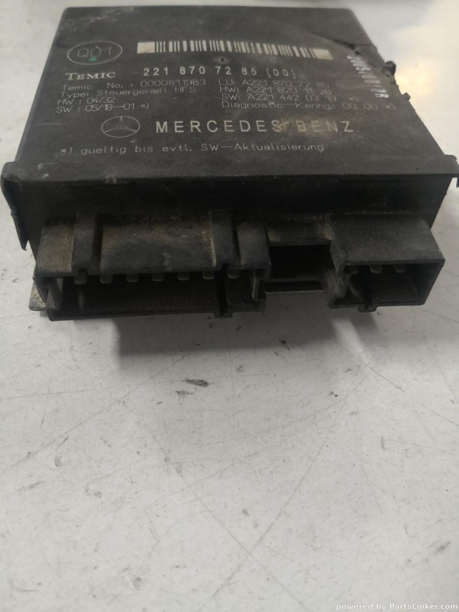 Modul control MERCEDES-BENZ S-CLASS II (W221, C215) [ 2005 - 2013 ] OEM A2218707285 – foto 2