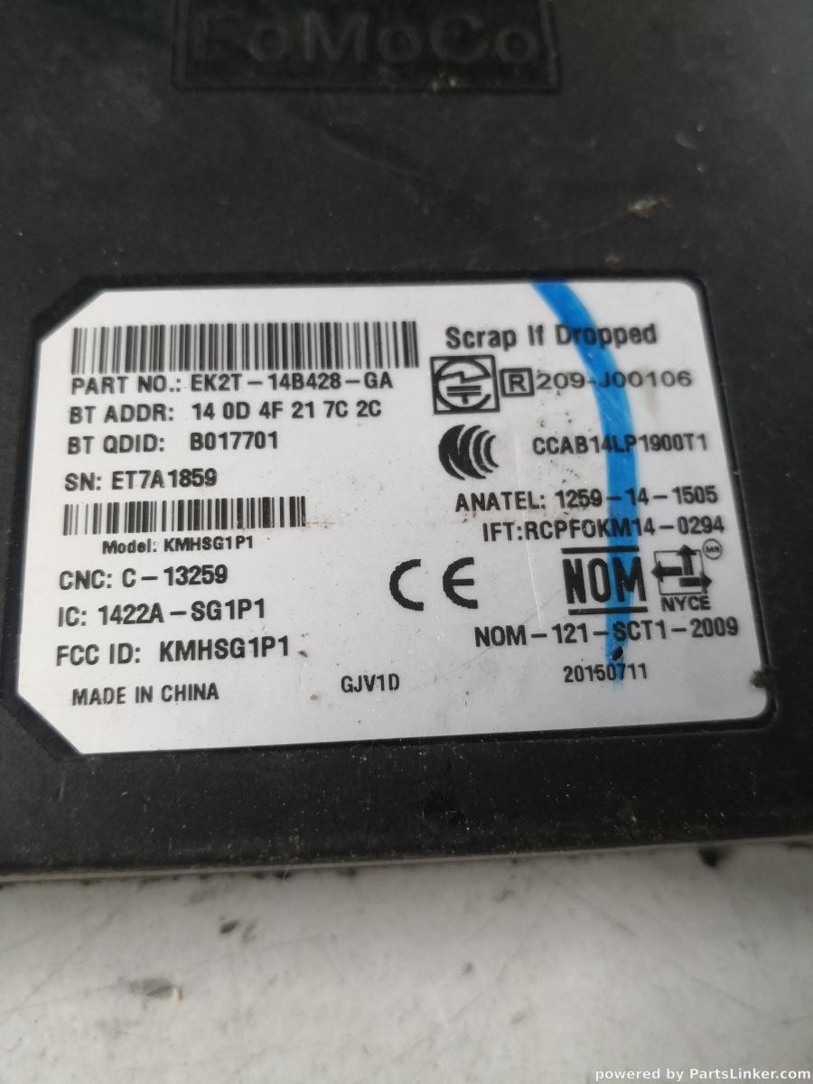 Control bluetooth FORD TRANSIT CUSTOM Box [ 2012 - > ] TDCi (CYF4, CYFF) 92KW|125HP OEM Ek2t14b428ga – foto 2