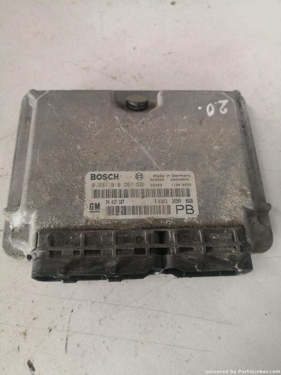 Calculator ECU OPEL ASTRA G Hatchback (F48_, F08_, T98) [ 1998 - 2009 ] DTI 16V (Y 20 DTH) 74KW|101HP BOSCH 24417167 OEM 0281010267