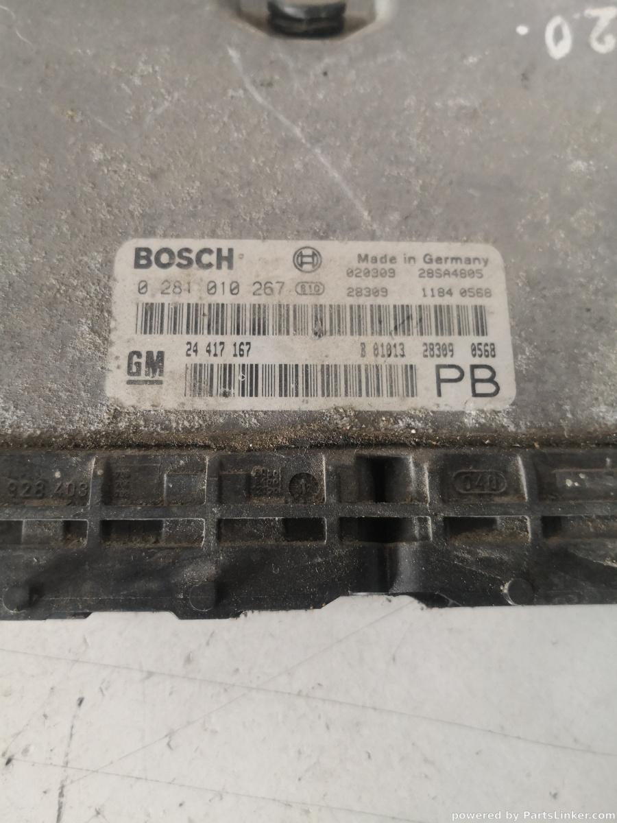 Calculator ECU OPEL ASTRA G Hatchback (F48_, F08_, T98) [ 1998 - 2009 ] DTI 16V (Y 20 DTH) 74KW|101HP BOSCH 24417167 OEM 0281010267 – foto 2