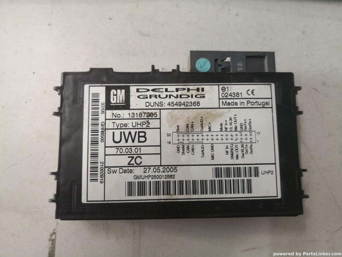 Modul confort OPEL ASTRA H (L48, A04) [ 2004 - 2014 ] OEM 13187905