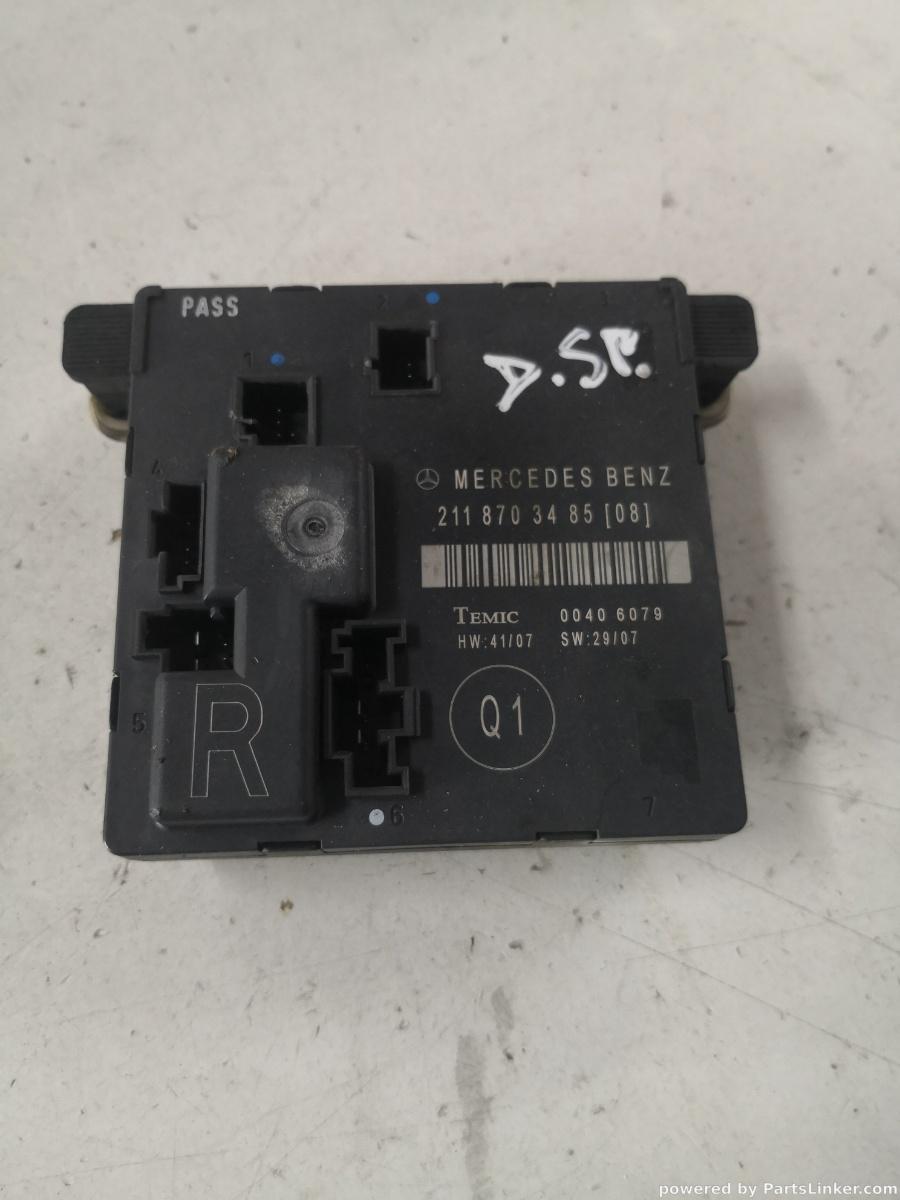 Modul usa dreapta spate MERCEDES-BENZ E-CLASS (W211) [ 2002 - 2009 ] OEM 2118703485